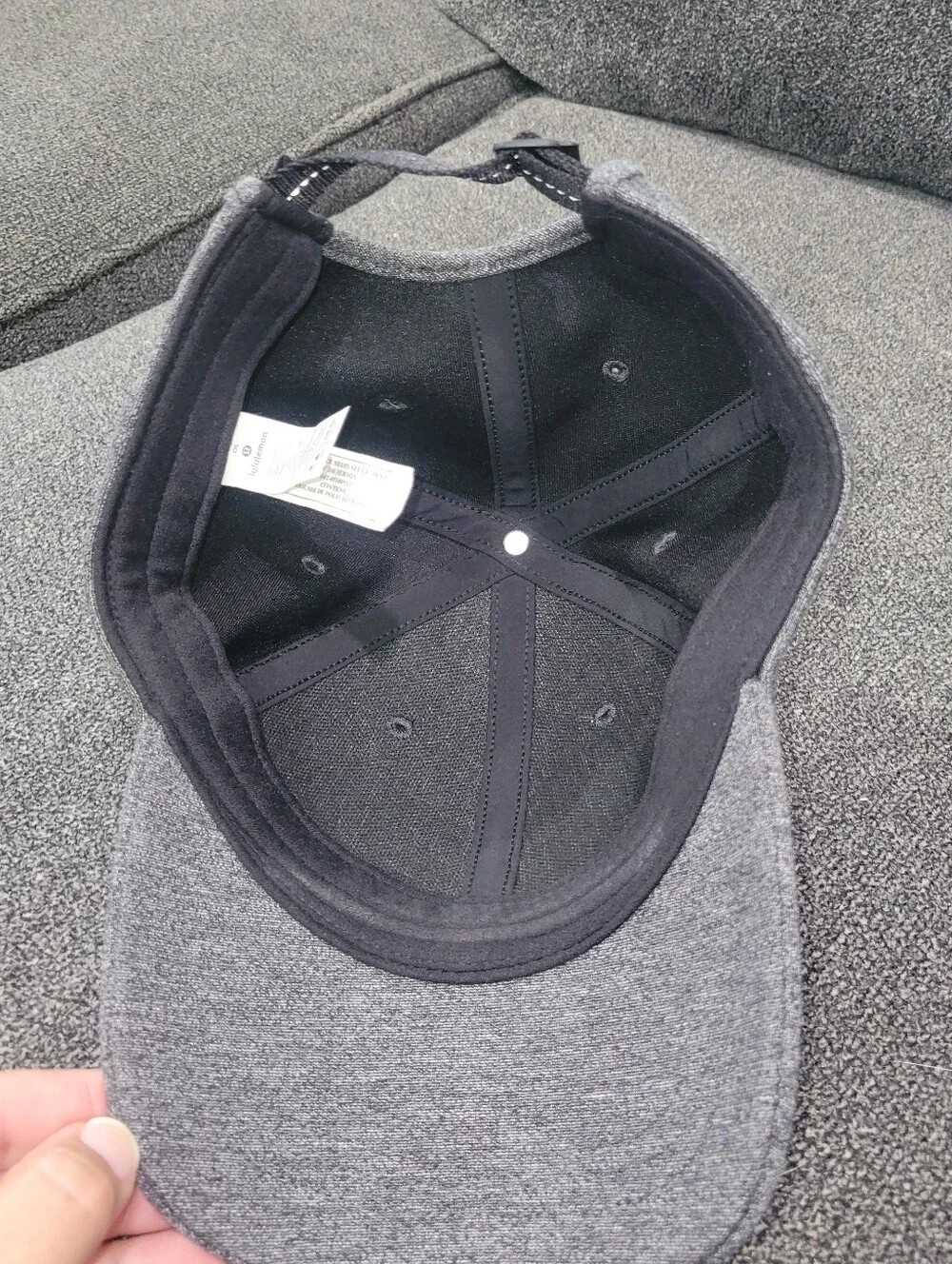 Lululemon Baller Hat Heathered Gray One Size Adjustable Cap